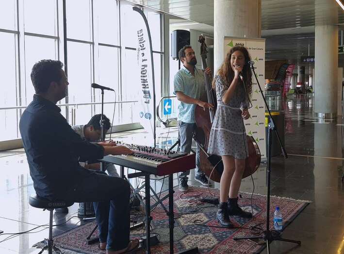 La actuación se desarrolló en la zona norte del edificio terminal (Foto TA)