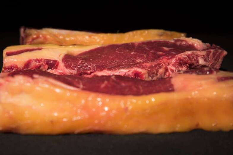 Imagen de la exquisita carne rubia gallega (Foto TA)