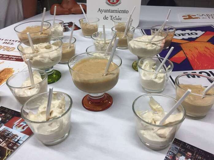 Postres preparados con gofio (Foto TA)