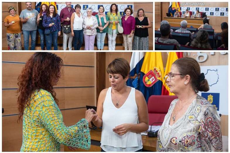   El Cabildo entregó hoy el carné a 11 mujeres y cuatro hombres que superaron la primera convocatoria de 2019 (Foto TA)