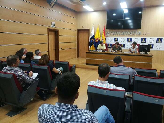 Momento de la presentación del plan de revitalización (Foto TA)
