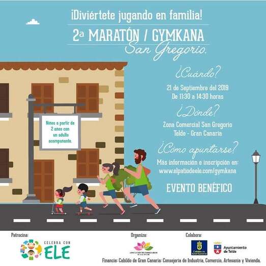 Cartel del evento divulgado por la ZCA de Los Llanos de Telde (Foto TA)