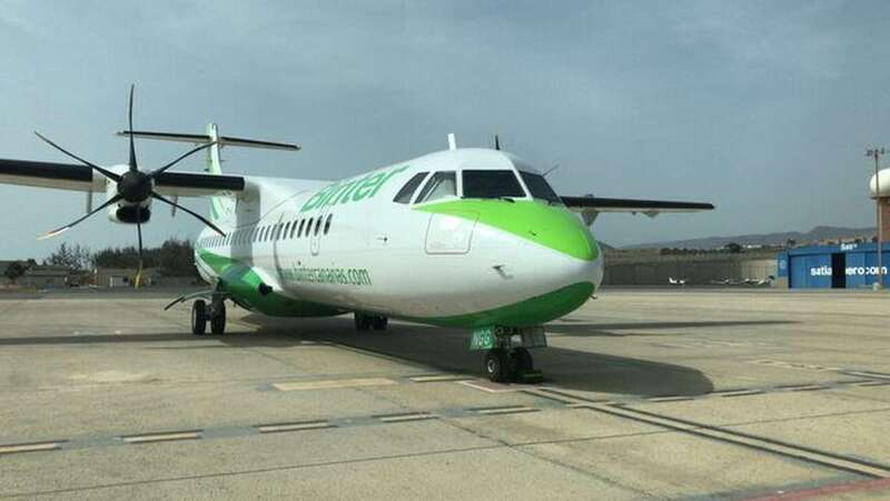 Nuevo avión ATR 72-600 de Binter (Foto TA)