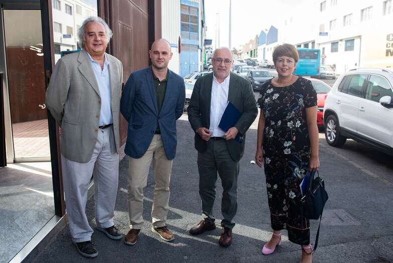 Manuel Vicente, Javier Sampedro, Antonio Morales y Minerva Alonso (Foto TA)