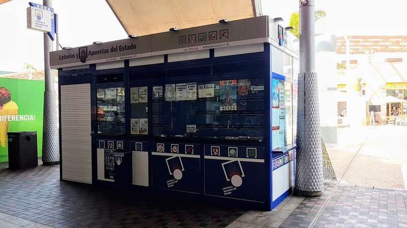 Administración de Loterías número 10 de Telde, sita en Las Terrazas (Foto TA)