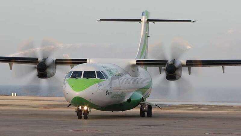 Aeronave de Binter (Foto TA)