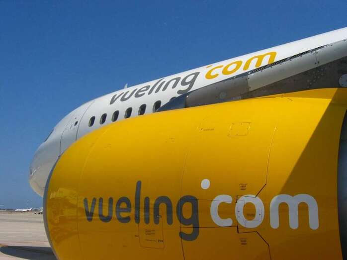 Aeronave de Vueling (Foto TA)