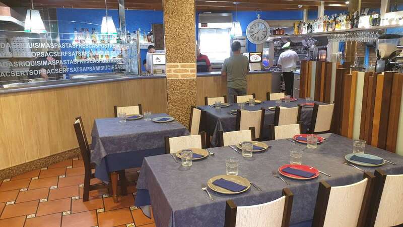 Interior del conocido restaurante Buona Pizza (Foto TA)