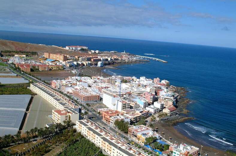 Zona de costa de Telde/TA.