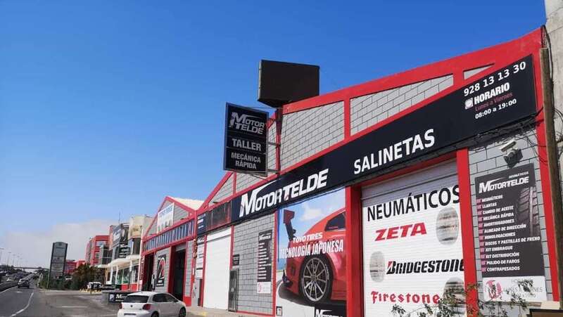 Instalaciones de Motor Telde en Salinetas, junto a la GC-1/TA.