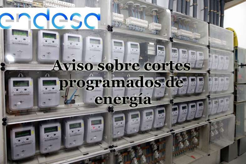 Cortes programados por Endesa/TA.