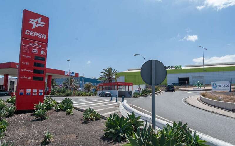 Gasolinera Cepsa El Goro/TA.