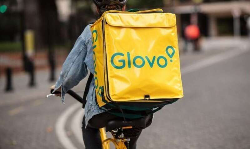 Repartidor de Glovo/TA.