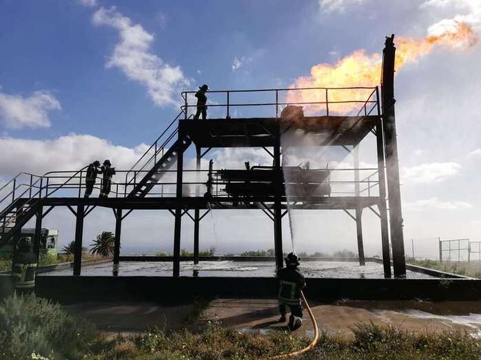 Imagen de archivo de un curso en las instalaciones de Falck SCI en Telde / TA