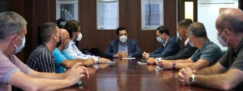 El director general de Trabajo medió para la resolución del conflicto/TA.