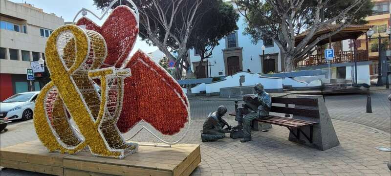 Zona comercial de Los Llanos de Telde/Jesús Ruiz Mesa.