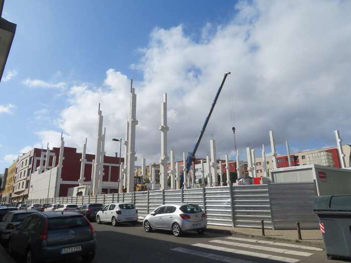 Imagen de los trabajos de construcción / TA