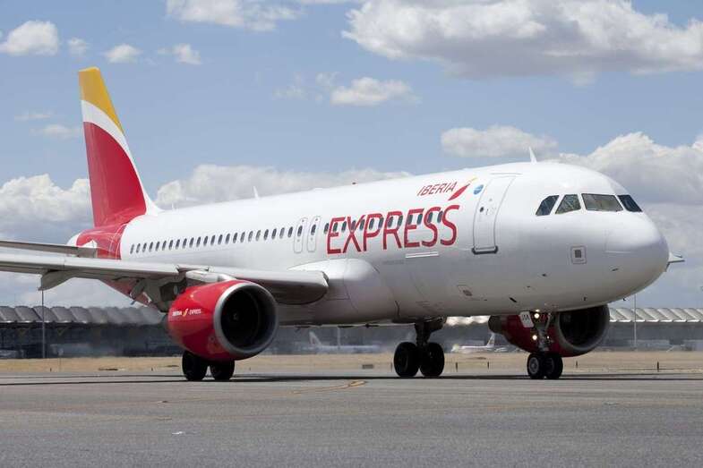 Aeronave de Iberia Express/TA.