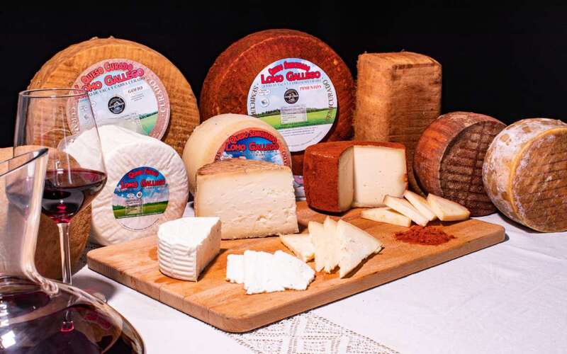 Quesos de la firma teldense Lomo Gallego/TA.