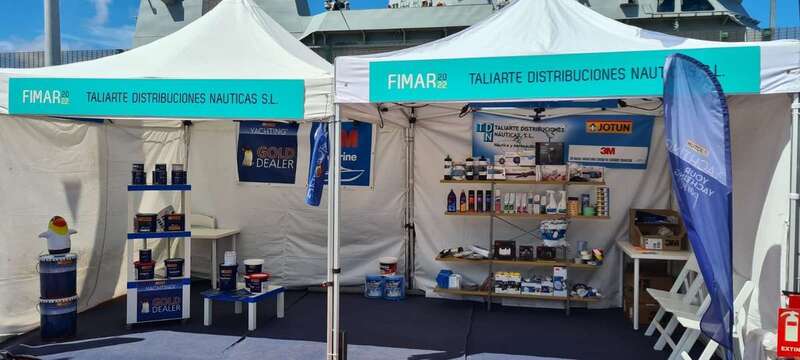 Puesto de la empresa teldense/TA.