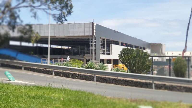 Imagen de archivo de las obras de construcción del supermercado de Aldi en Telde / TA
