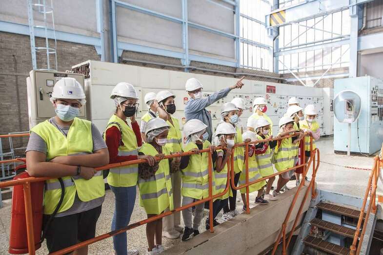 Visita a las instalaciones de la central térmica de Jinámar/TA.