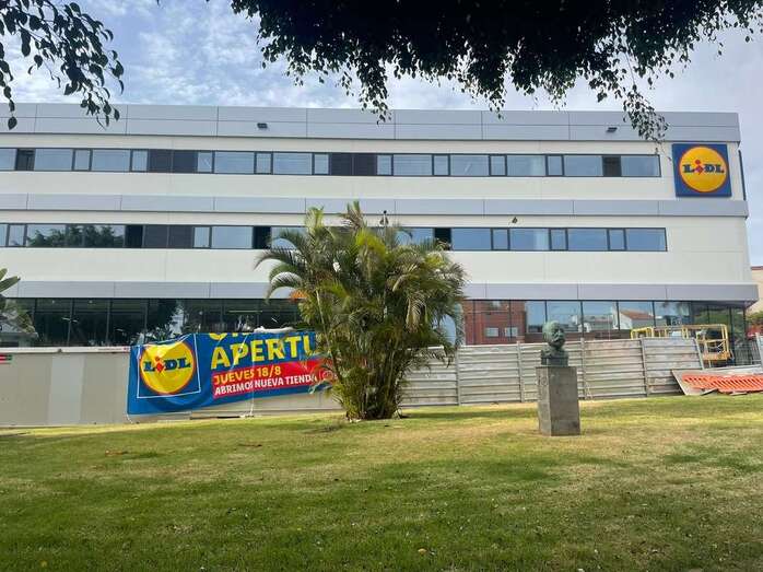 Nueva tienda de Lidl en Arnao/TA.