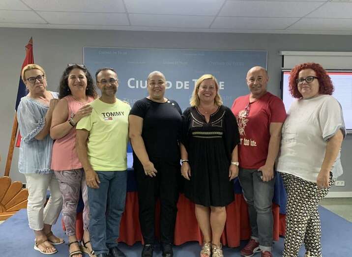 Imagen de la nueva junta directiva / TA