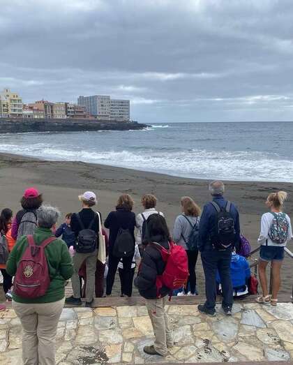 Los participantes en La Garita/TA.