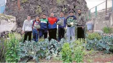 Estudiantes del IES Valle los Nueve (Canarias 7)
