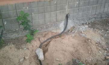 Los electricistas de Alumbrado Público repararon la avería en cuestión de horas (Foto TA)