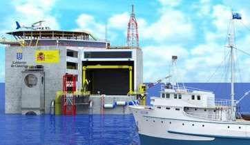 El proyecto de plataforma oceaníca que abandera la PLOCAN (Foto TA)