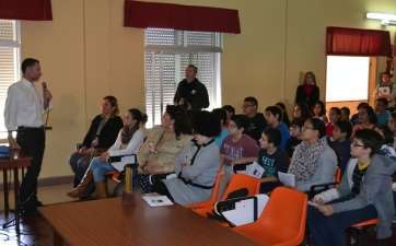 Momento del acto (Foto Daniel Ojeda)