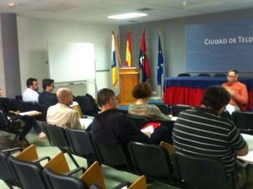 Reunión del Consejo Escolar de TElde (Foto TA)