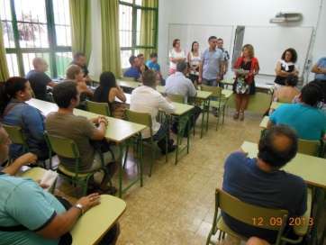 Actividad en el CEPA Telde-Casco (Foto TA)