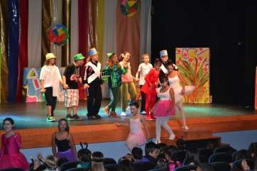 Una de las representaciones del espectáculo (Foto TA)