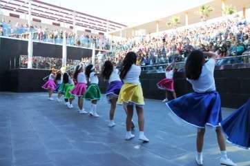 Momento del espectáculo (Foto TA)