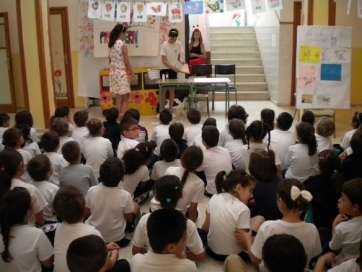 Alumnos durante una de las actividades (Foto TA)