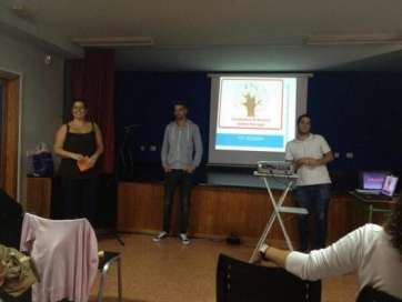 Presentación del proyecto en el IES Lila (Foto TA)