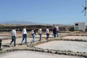 Integrantes del grupo durante la excursión (Foto TA)