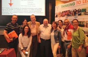 Profesores grancanarios que asistieron al taller (Foto TA)