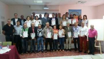 Foto de grupo de la reunión celebrada en La Palma (Foto TA)