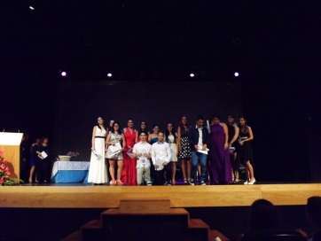 Acto que tuvo lugar la pasada semana en el Teatro (Foto TA)