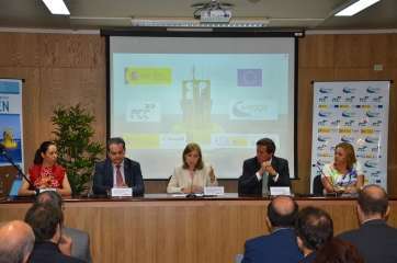 Autoridades durante la presentación del proyecto (Foto TA)