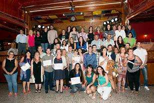 Foto de grupo tras el acto (Foto TA)