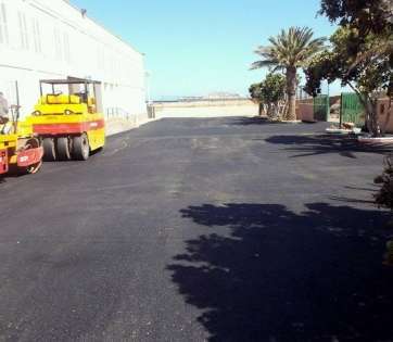 Estado que presenta el acceso tras los trabajos (Foto TA)