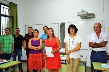 Profesores del CEPA Telde-Casco (Foto TA)