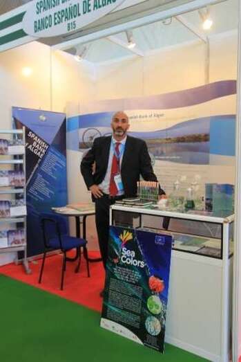 Puesto del BEA en la última edición de Biospain (Foto TA)