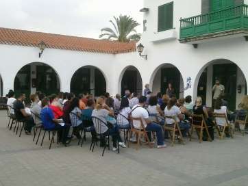 Alumnos de ECC en Telde (Foto TA)