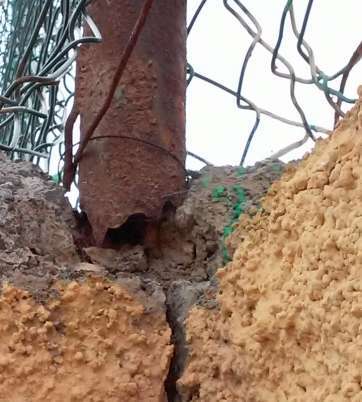 Tubos en mal estado (Foto TA)